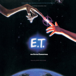 'E.T. the Extra-Terrestrial: Music from the Original Soundtrack' album art.