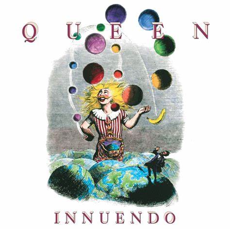 'Innuendo' album art.