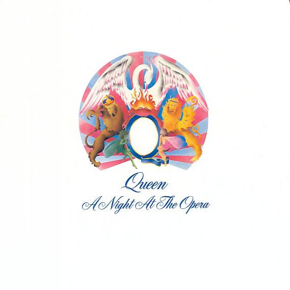 'A Night at the Opera' album art.